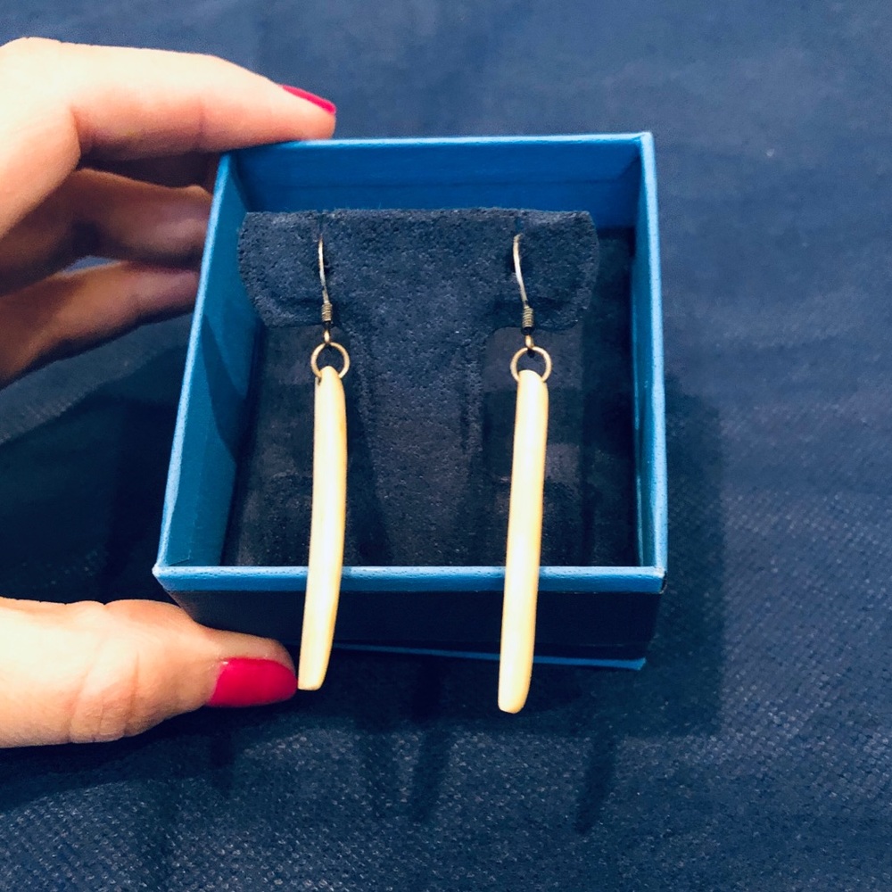 Walrus Tusk Errings